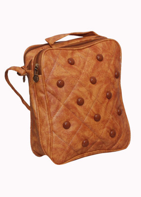 

MAEVA Women Casual Tan Leatherette Sling Bag