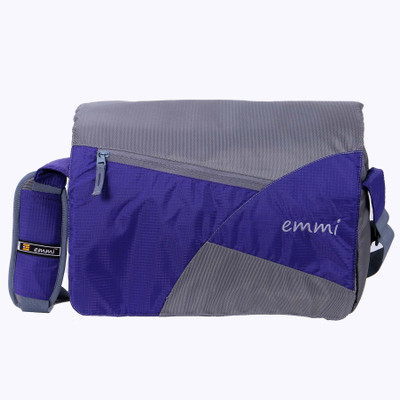 

EMMI BAGS Men & Women Casual Purple Nylon Sling Bag