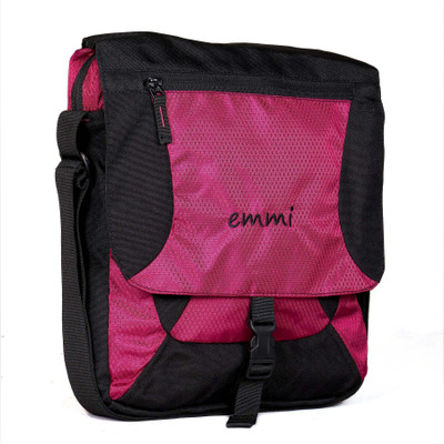 

EMMI BAGS Men & Women Casual Pink Nylon Sling Bag