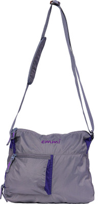 Buy EMMI BAGS Men Women Casual Purple Nylon Sling Bag on