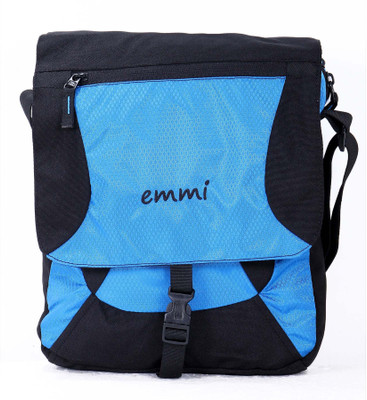 

EMMI BAGS Men & Women Casual Blue Nylon Sling Bag