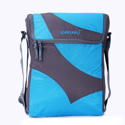 EMMI BAGS Men & Women Casual Blue Nylon Sling Bag
