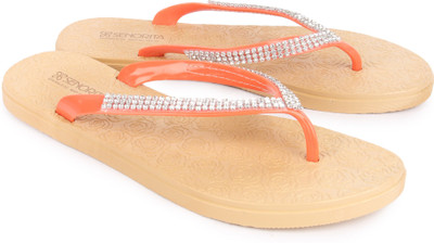 

Senorita by Liberty Flip Flops, Red