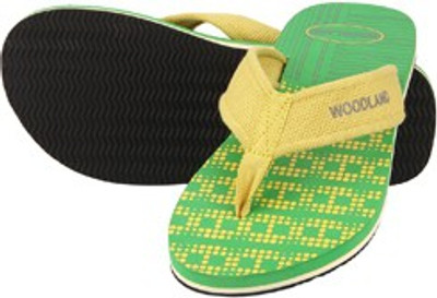 

Woodland Slippers, Bright green