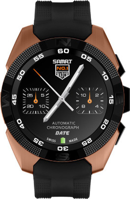 

ESTAR Presenting Bluetooth Smartwatch with Sim- Card Support Compatible with NOKI.A Gold Smartwatch(Black Strap Free Size)