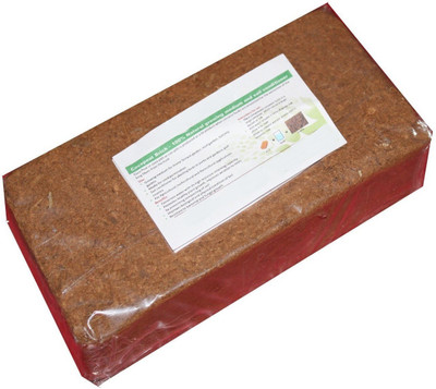 

sapretailer Cocopeat Block 650 Gram Soil Manure(650 g Cake)