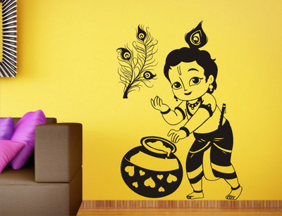 

Smart Wall Guru  Adhesive Sticker(Pack of 1, Black