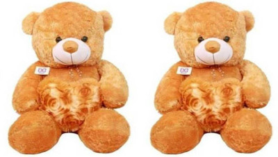 

Samayra Toys Combo of Two Brown Teddy Bear 3 Feet - 90 cm(Brown)