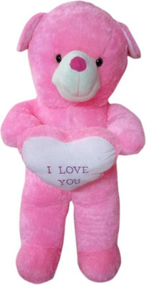 

Samayra Toys Large Motu Pink Teddy Bear 5 Feet - 150 cm(Brown)
