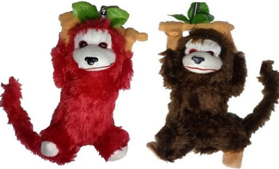 

COST TO COST Soft Toy Monkey Red And Brown - 27 cm(Res, Brown)