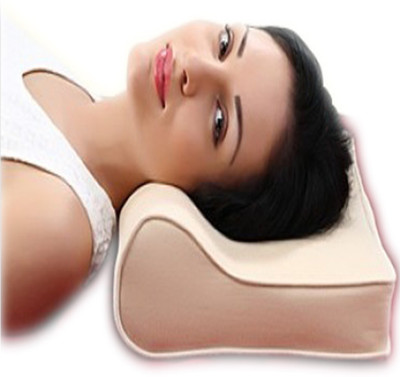 

Kudize Cervical Pillow spondylosis Neck and Back Pain Support Stress Universal Senior Citizen Men Women Premium Neck Support(Beige