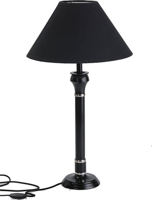 

Sammsara Amadeus Black & Silver column lamp … Table Lamp(58 cm, Black)