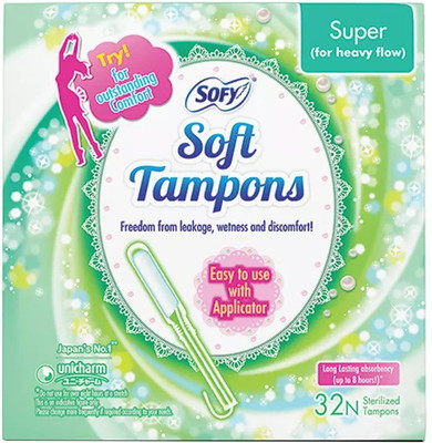 SOFY sofy soft tampons Tampons(Pack of 32)