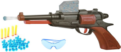

HALO NATION High Grade Toy Gun with Water Crystal bullets & Foam Bullets + Protection Glasses(Black)