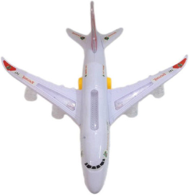 

Aaryan Enterprise KingFisher Aeroplane 747 with Lights and Music Toy(White)
