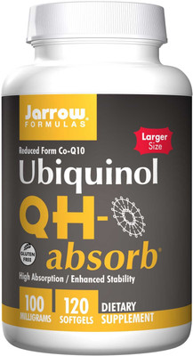 

Jarrow Formulas Ubiquinol QH-absorb 100 mg - 120 Softgels(120 No)
