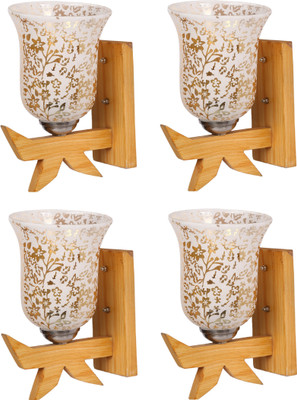 AFAST Uplight Wall Lamp Without Bulb(Pack of 4)