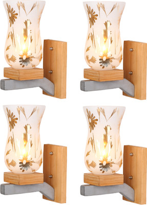 AFAST Uplight Wall Lamp Without Bulb(Pack of 4)