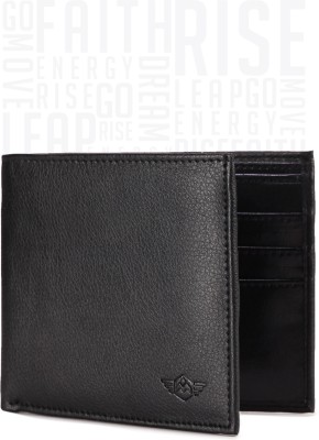 

Metronaut Men Brown Artificial Leather Wallet(6 Card Slots), Black