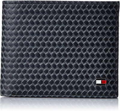 

Tommy Hilfiger Men Casual Black, Grey Genuine Leather Wallet(4 Card Slots)