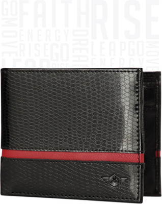 

Metronaut Men Black Artificial Leather Wallet(3 Card Slots)