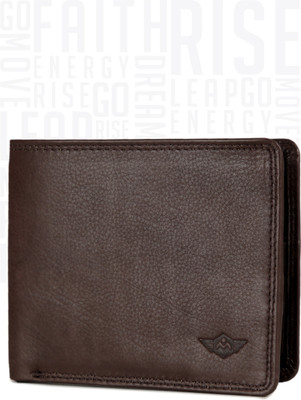 

Metronaut Men Casual Brown Genuine Leather Wallet(6 Card Slots)