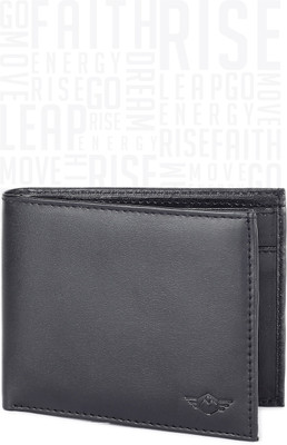 

Metronaut Men Black Artificial Leather Wallet(5 Card Slots)