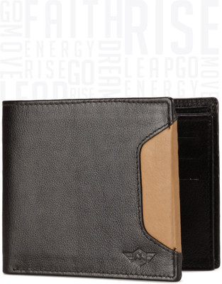 

Metronaut Men Casual Black Genuine Leather Wallet(7 Card Slots), Brown