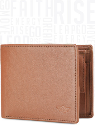 

Metronaut Men Casual, Formal Tan Genuine Leather Wallet(9 Card Slots)
