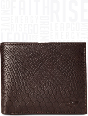 

Metronaut Men Brown Artificial Leather Wallet(6 Card Slots)