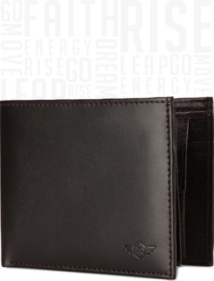 

Metronaut Men Formal Brown Artificial Leather Wallet(5 Card Slots)