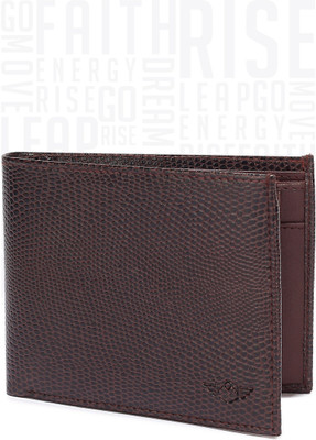 

Metronaut Men Brown Artificial Leather Wallet(3 Card Slots)