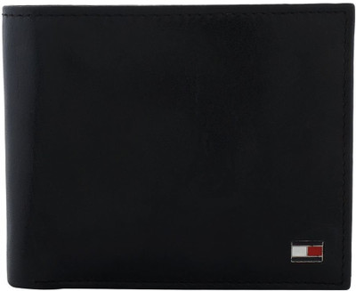 

Tommy Hilfiger Men Blue Genuine Leather Wallet(4 Card Slots), Navy
