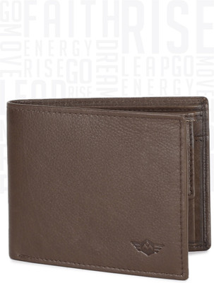 

Metronaut Men Brown Genuine Leather Wallet(3 Card Slots)