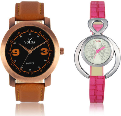 

Volga VL21LR205 New Exclusive Collection Leather Watch - For Boys