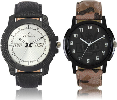

Volga VL38LR03 New Exclusive Collection Leather Watch - For Boys