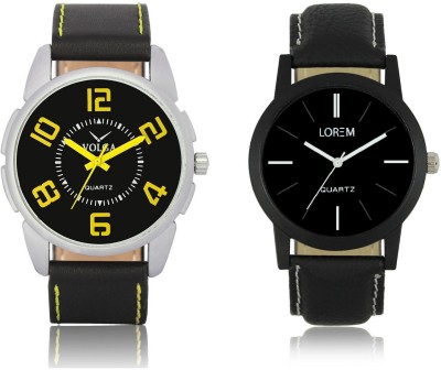 Volga VL25LR05 New Exclusive Collection Leather Strap-Belt Mens Watches Best Offer Combo Watch  - For Boys   Watches  (Volga)