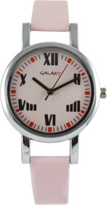 Galaxy GY087WHTPNK Watch  - For Women   Watches  (Galaxy)