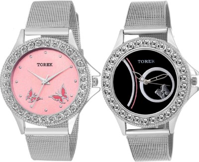 TOREK Stylish Designer Combo of Two latest model IGJKG4 2243 Watch  - For Women   Watches  (Torek)