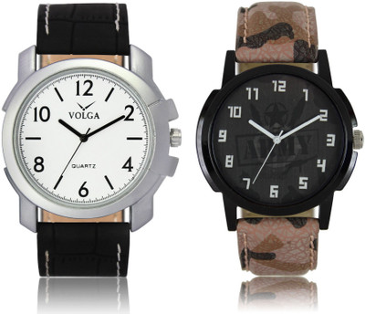 

Volga VL12LR03 New Exclusive Collection Leather Watch - For Boys
