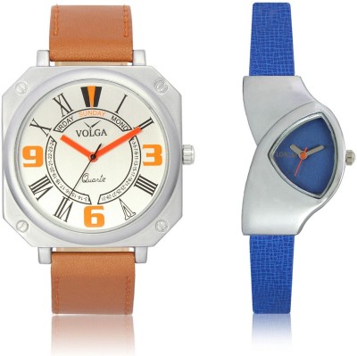 Volga VL45LR208 New Exclusive Collection Leather Watch  - For Boys   Watches  (Volga)
