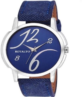 ROTALTO 7001SSV New Blue Strep watch with Genuine Leather Watch  - For Men & Women   Watches  (ROTALTO)