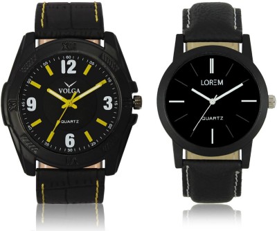 Volga VL17LR05 New Exclusive Collection Leather Strap-Belt Mens Watches Best Offer Combo Watch  - For Boys   Watches  (Volga)