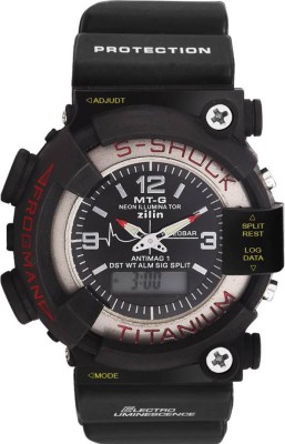 Oxhox Dual Time s-shock Watch  - For Men   Watches  (Oxhox)