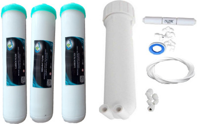 

Earth Ro System 1 Year RO service Kit with Jacco Inline set mod3 Solid Filter Cartridge(0.001, Pack of 8)