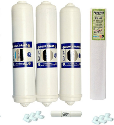 

aqua pure grand inline filter Solid Filter Cartridge(5, Pack of 4)