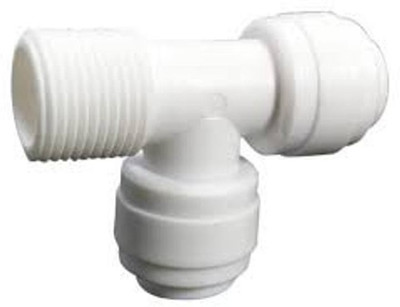 

Pk Aqua 2 Pcs RO Side Male Branch Tee Connector Suited for all type of RO Models-1/4 Solid Filter Cartridge(5, Pack of 1)