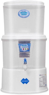 

Blue Mount BM10 18 L Gravity Based Water Purifier(White)