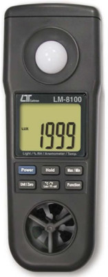 

Lutron LM-8100 4 In 1 Digital Anemometer
