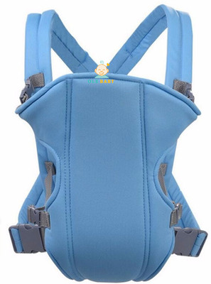 

Ole Baby Ultra Premium Comfortable Portable Kangaroo Bag & Buckle Strap (0-6 Months) Baby Carrier(Light Blue, Front Carry facing in)